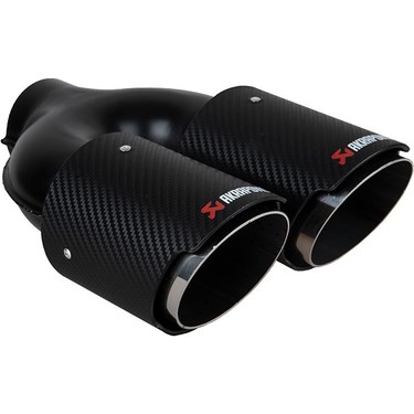 Akrapovic Karbon Egzoz Ucu Çift Cıkış