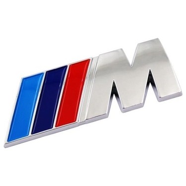 M LOGO Bagaj-Çamurluk 5,5 CM (YAPIŞTIRMALI)