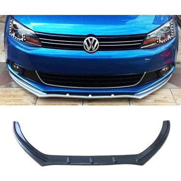 Volkswagen Polo 6R 6C Uyumlu Piano Black Lip Ön Tampon Eki