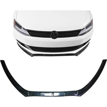 VW Jetta 6 Ön Tampon lip  Piano Black ABS 2011 ve Sonrası