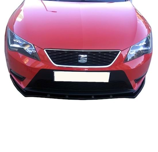 Seat Leon Ön Lip Tampon Eki Plastik Piano Black 2013-2020