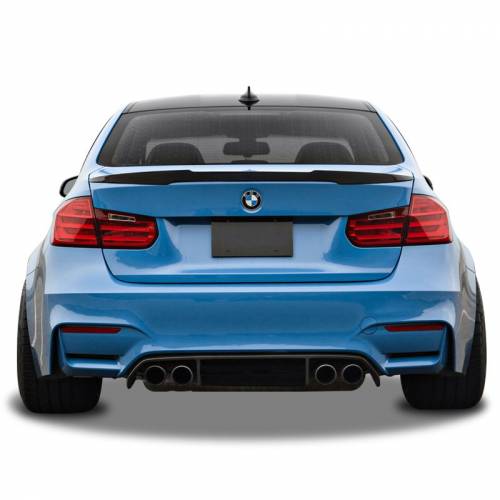 Bmw 3 Serisi F30 YARASA Bagaj Üstü Spoiler Plastik --Boyasız