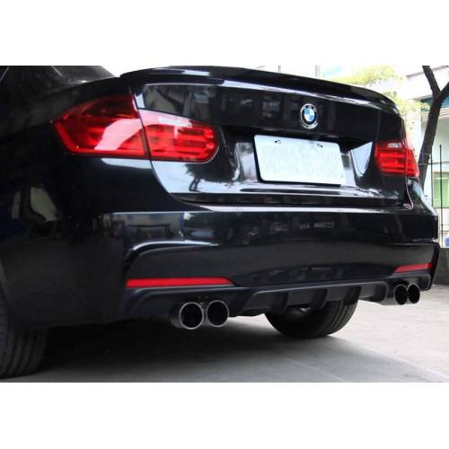 BMW F30 M PERFORMANCE SAĞ VE SOL ÇİFT ÇIKIŞ DİFÜZÖR 2012- SONRASI