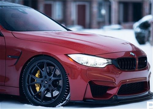 Bmw F30 M3 Ön Lip Plastik Parlak Siyah
