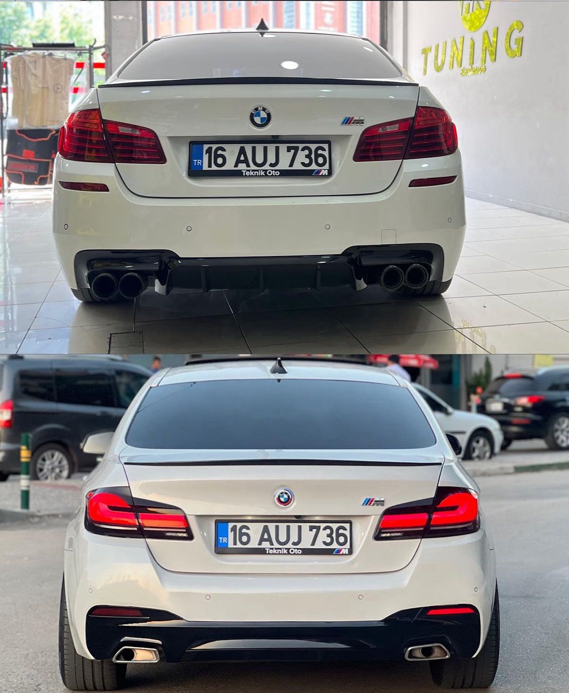 BMW 5 SERISI F10 2010-2016 IÇIN UYUMLU 2017+ G30 FACELIFT