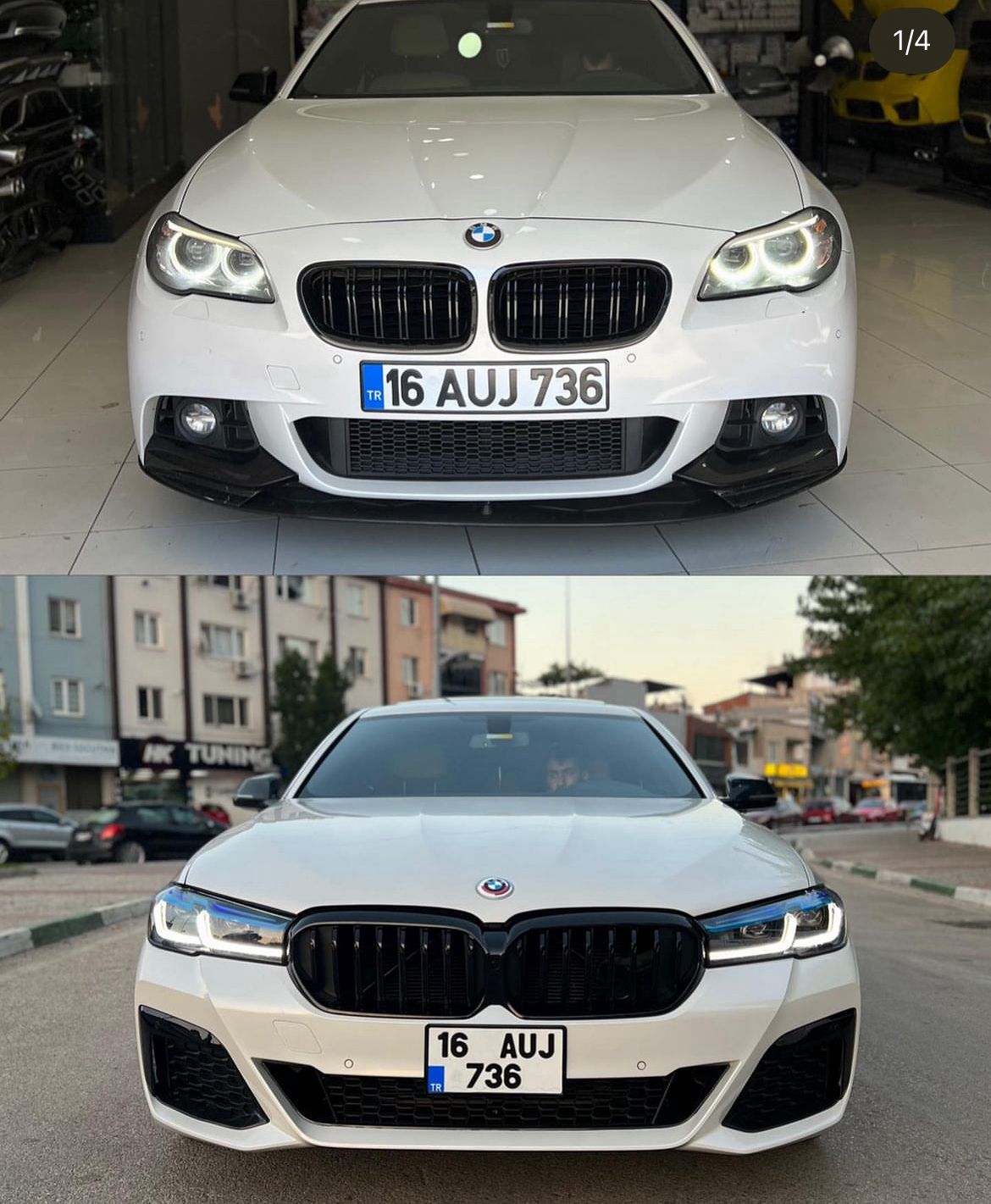 BMW 5 SERISI F10 2010-2016 IÇIN UYUMLU 2017+ G30 FACELIFT