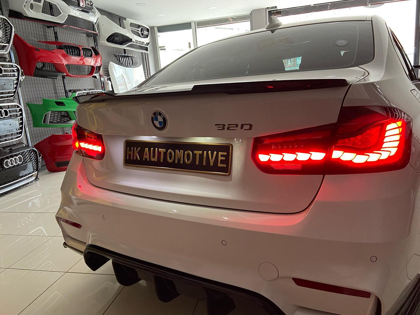BMW 3 SERİSİ F30 - F30 GTS STOP SETİ 4 PARÇA (KIRMIZI)