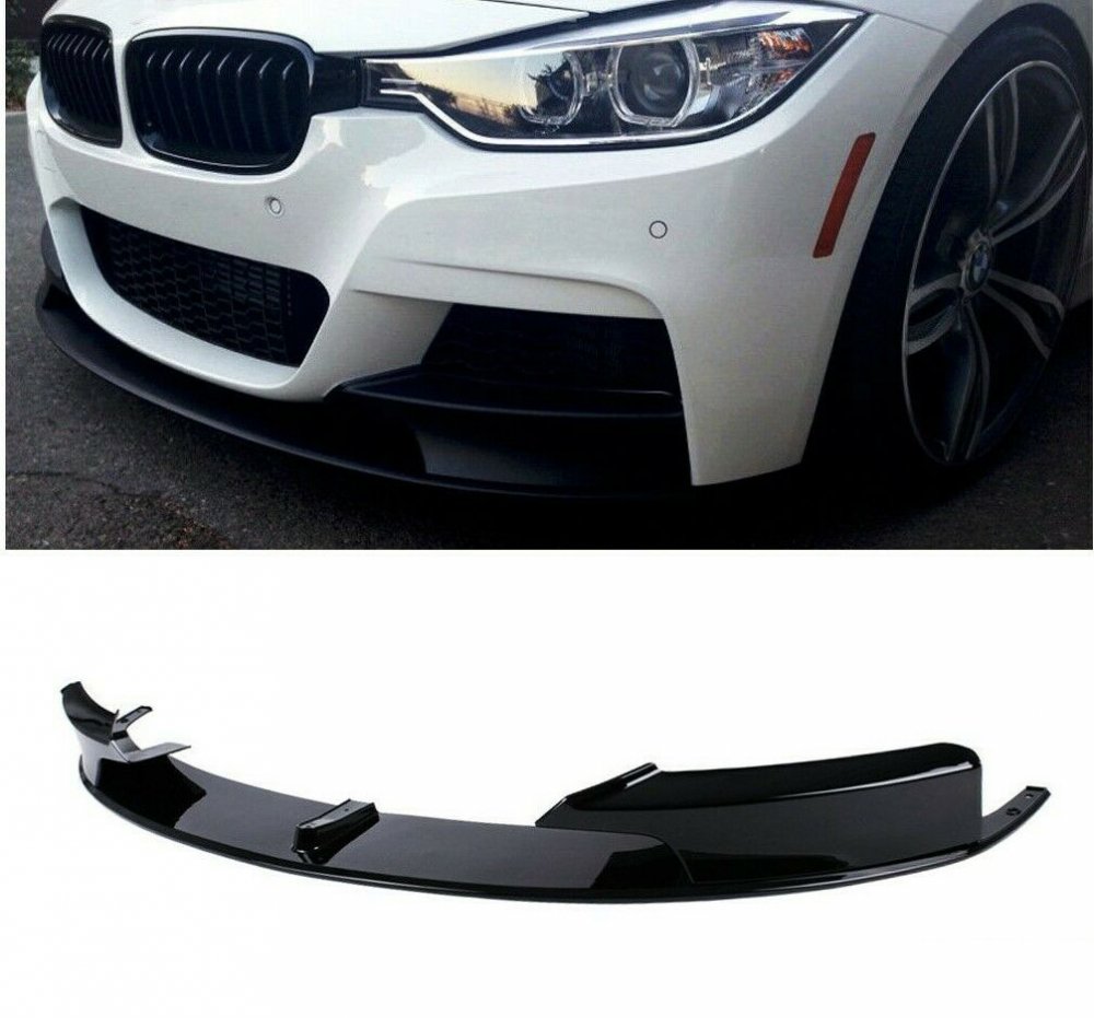 BMW F30 M Performance Ön Lip Parlak Siyah Made İn Taiwan
