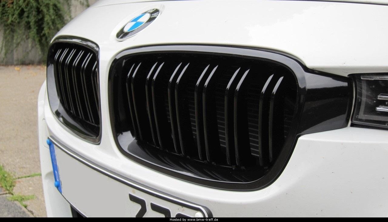 Bmw 3 Serisi F30 M3 Ön Panjur Piano Black