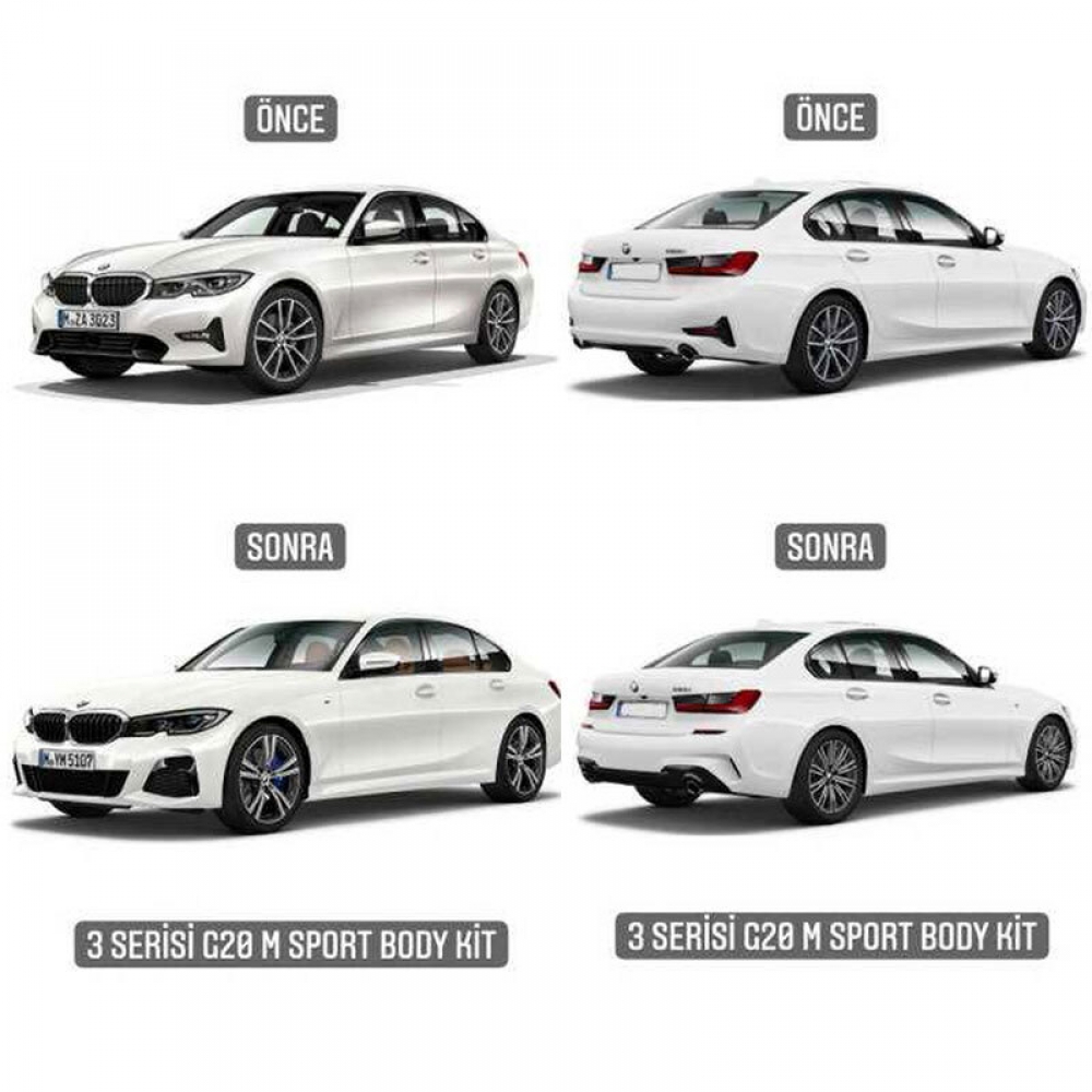 3 SERISI G20 2019+ IÇIN UYUMLU 3.40 M-TECH DÖNÜSÜM - FULL BODY KIT