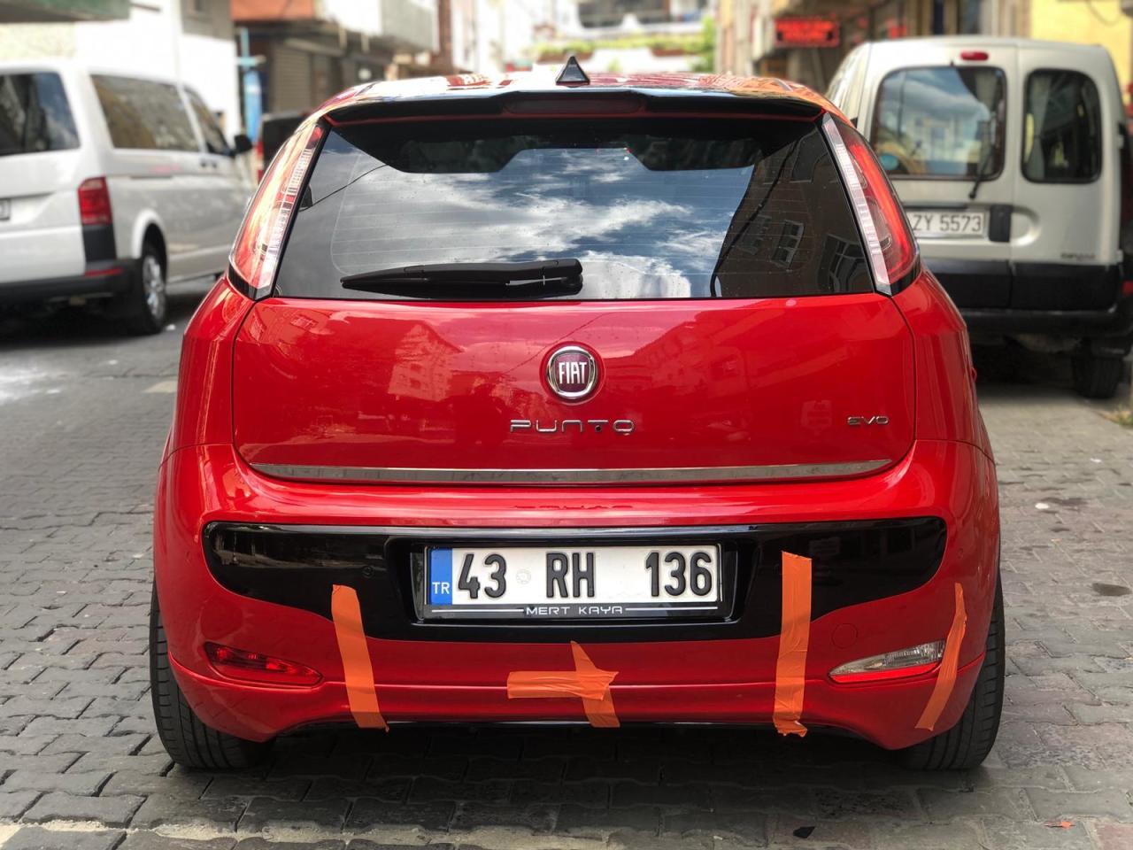 Fiat Punto Evo Makyajlı Arka Ek