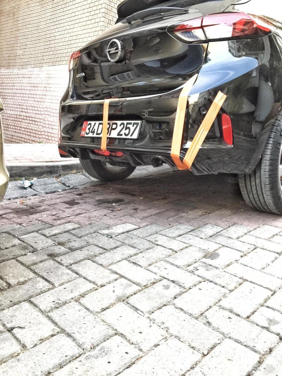 Opel Corsa F Arka Ek