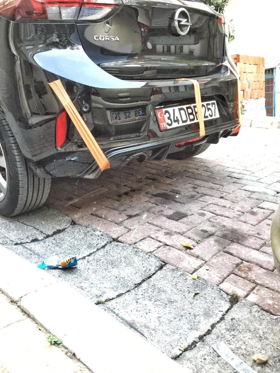 Opel Corsa F Arka Ek