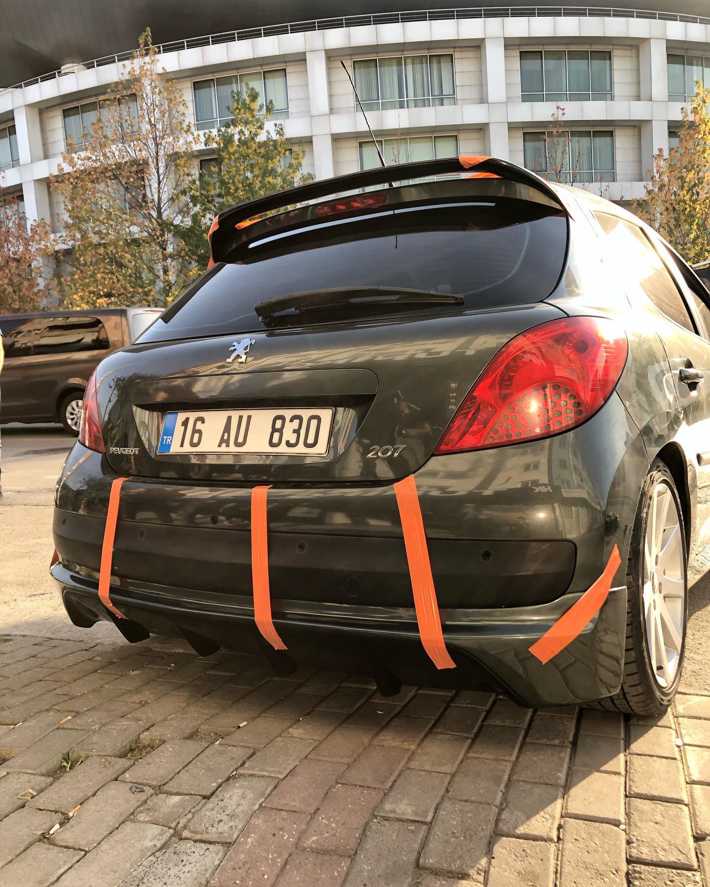 Peugeot 207 Arka Tampon  Eki