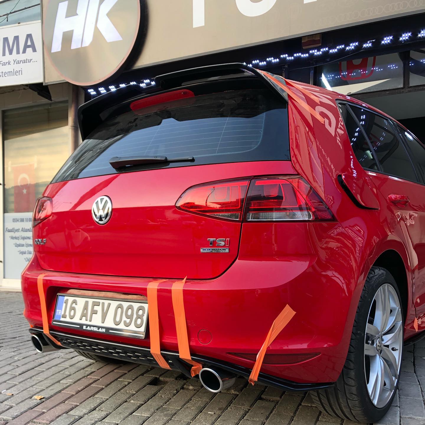 Volkswagen Golf 7 GTI Difüzör