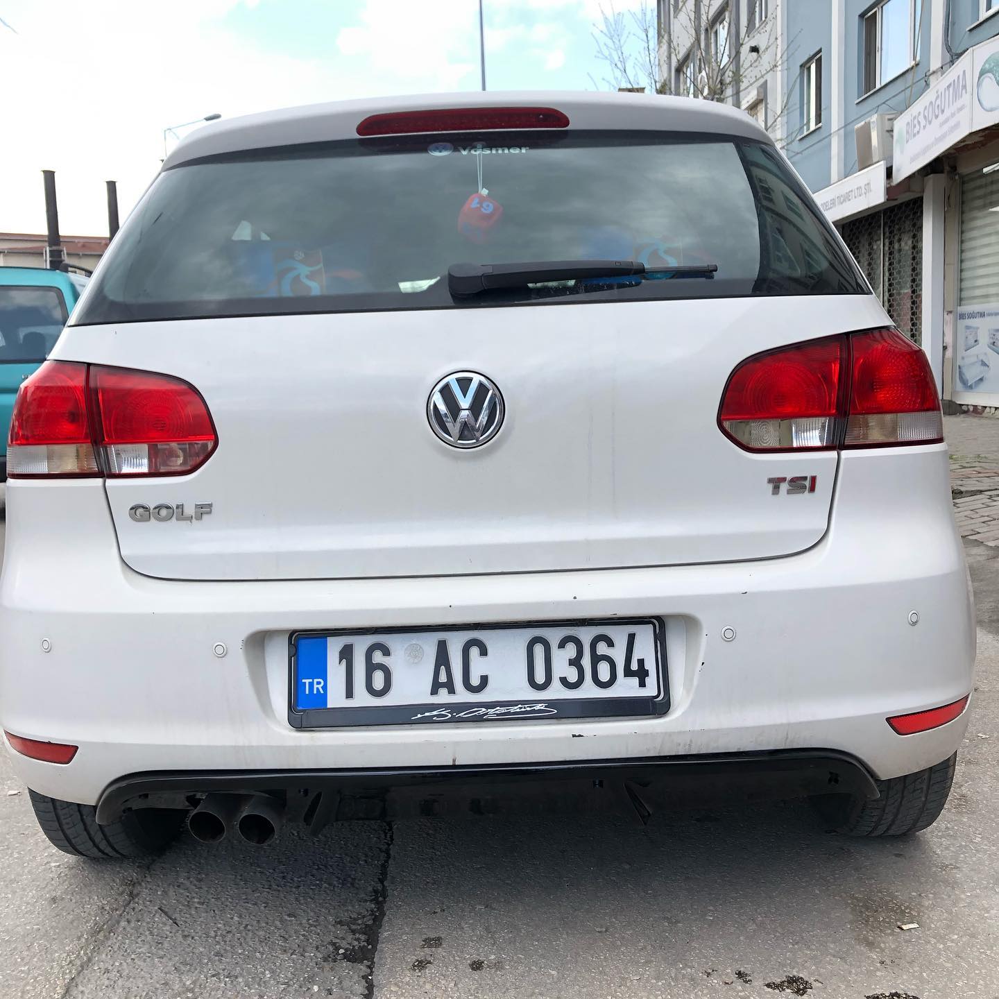 Volkswagen Golf 6 GTI Difüzör