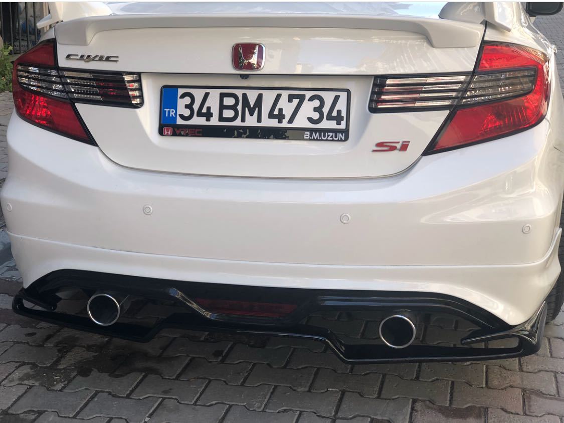 Honda Civic Voltex Difüzör Uyumlu -PLASTIK