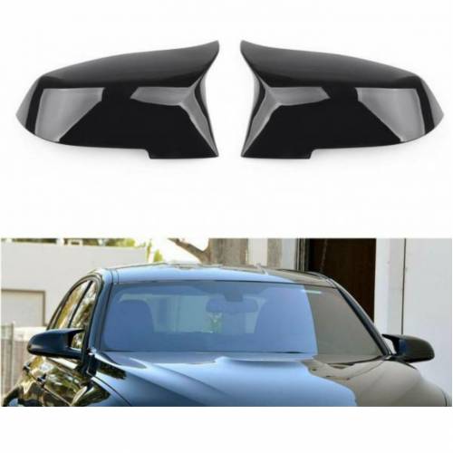 Bmw 3 Serisi F30 Yarasa Ayna Kapağı Batman Piano Black AQS-220