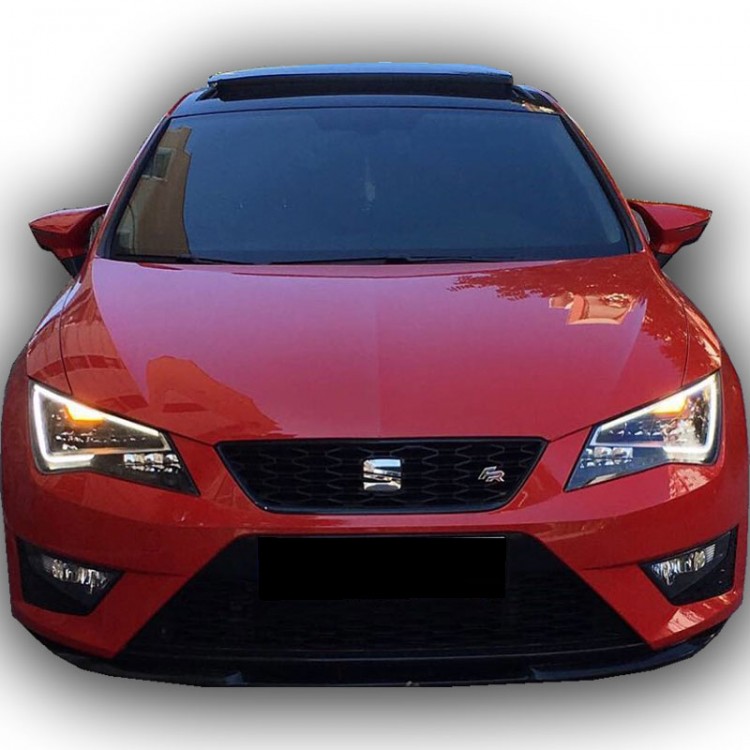 Seat Leon MK3 Yarasa Ayna Kapağı Parlak Siyah