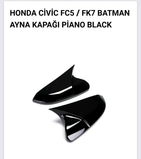 Honda Cıvıc Fc5 2016-2020 Arası Yarasa Ayna Kapağı