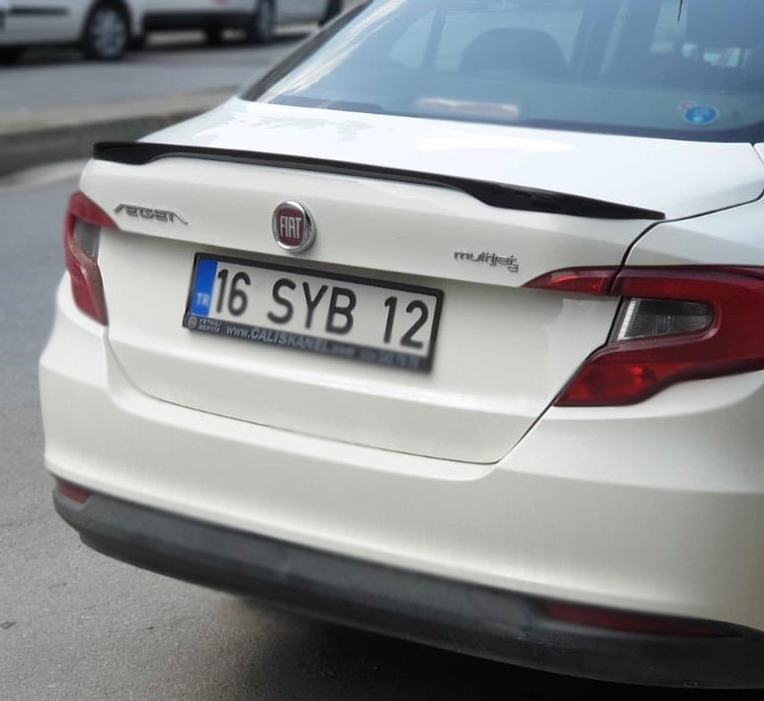 Fiat Egea Yarasa Spoiler (Polyester-Boyasız)