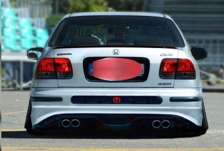 Honda Cıvıc İES Custom Difüzör (1998-2001)