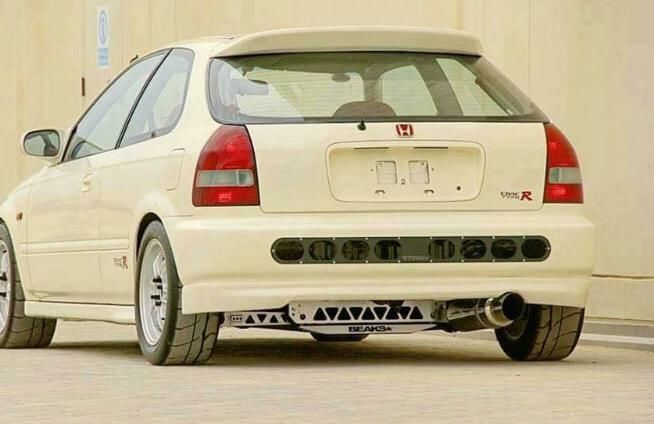 Honda Civic 1996-2001 HB Arka Tampon Eki