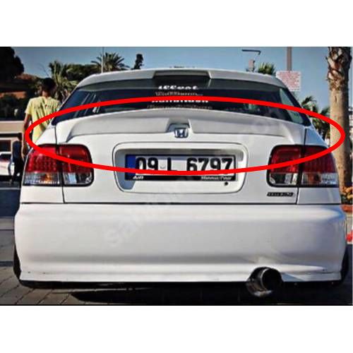 Honda Civic 1997-2001 Sedan Spoon Spoiler