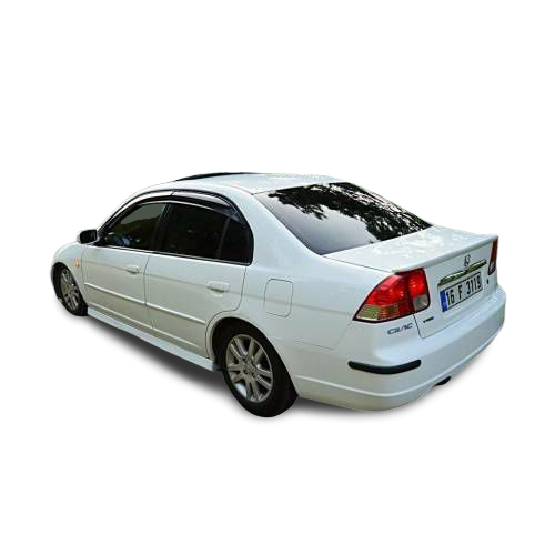 HONDA Vtec 2 Plastik Beyaz Renk Boyalı Bagaj Spoiler