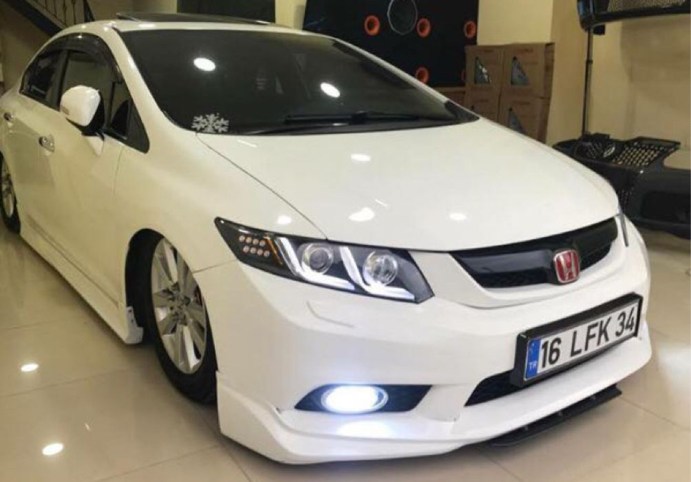 Honda Civic FB7 2012-2016 Body Kit Plastik