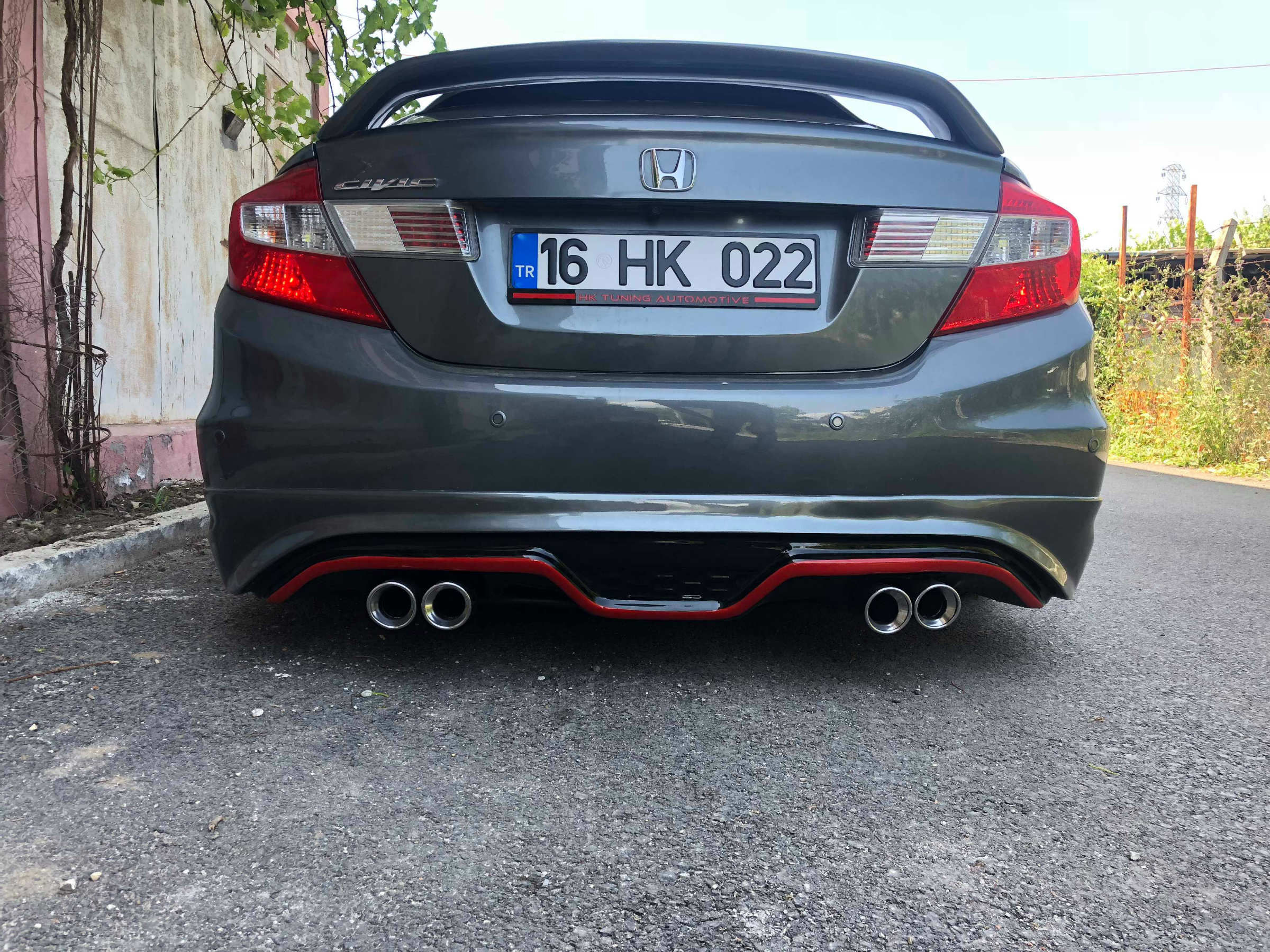 Honda Civic FB7 2012-2016 Body Kit Plastik