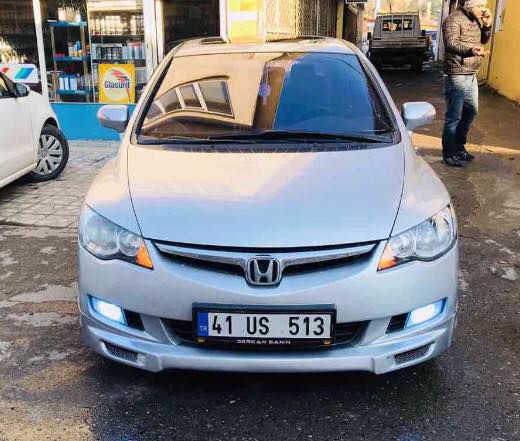 Honda Civic 2007-2009 Makyajlı Kasa Ön Tampon Eki