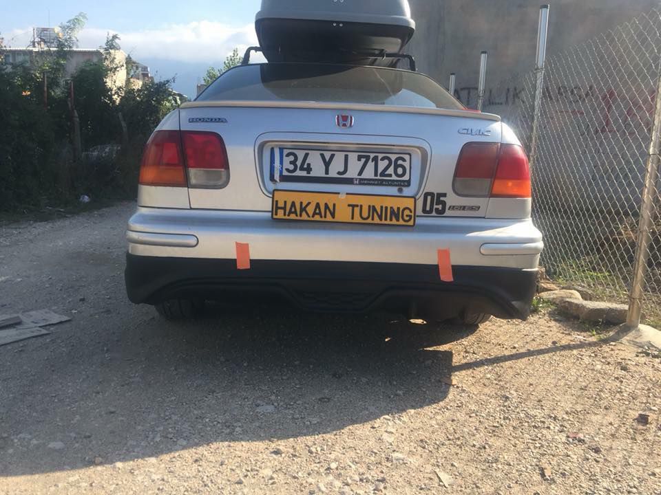 Honda Cıvıc İES Custom Difüzör (1998-2001)