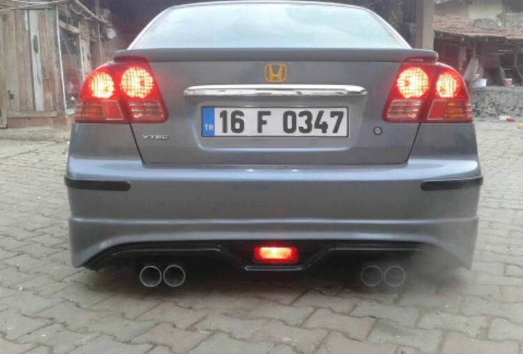Honda Civic Vtec 2 Bagaj Üstü Spoiler