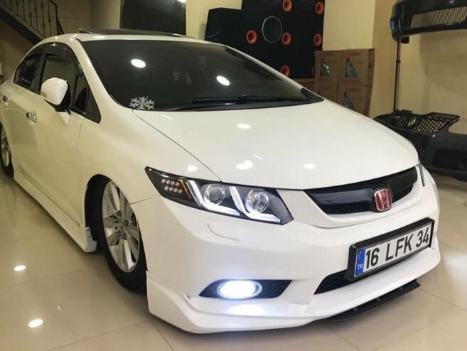 Honda Civic FB7 2012-2016 Ön Tampon Eki