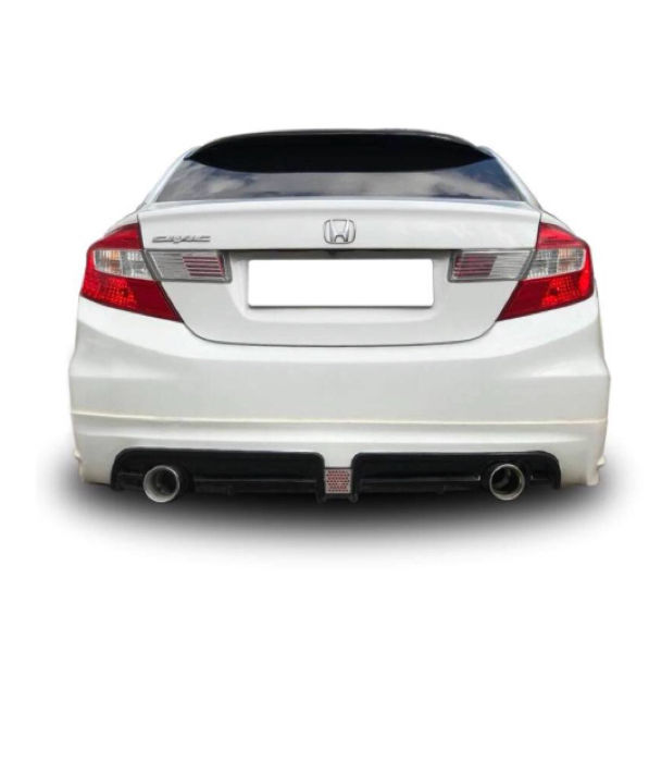 Honda Civic FB7 2012-2016 Çift Çıkış Difüzör