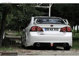Honda Civic 2006-2012 FD6 Arka Çift Çıkış Difüzör Plastik