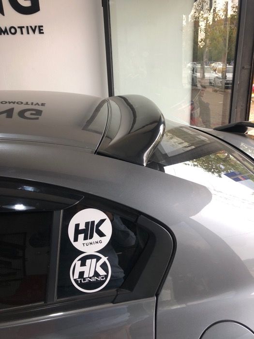 Honda Civic 2012-2016 FB7 Cam Üstü Spoiler Plastik