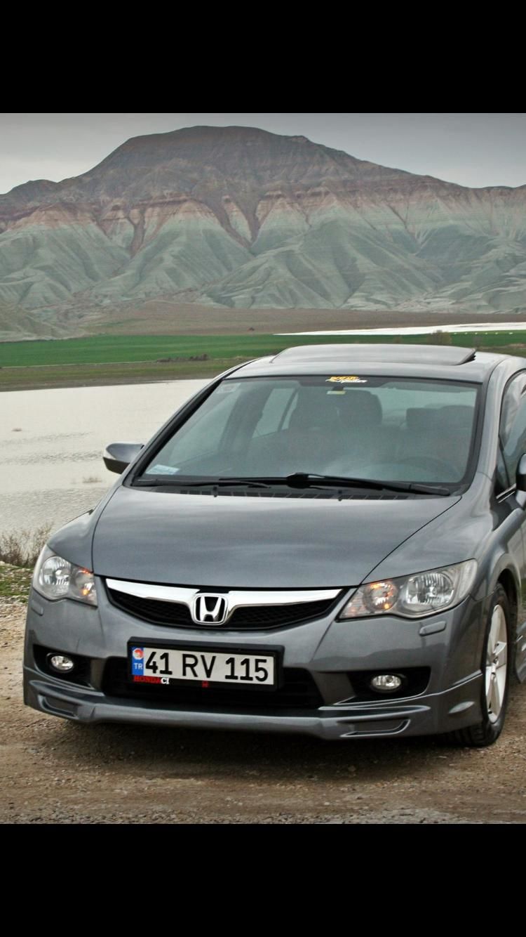 Honda Civic FD6 Mugen 2010 - 2011 Makyajlı Ön Tampon Ek (Plastik)