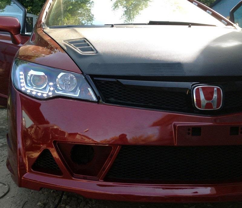 HONDA CİVİC FD6 U BAR DİZAYN MERCEKLİ FAR (2006-2012)