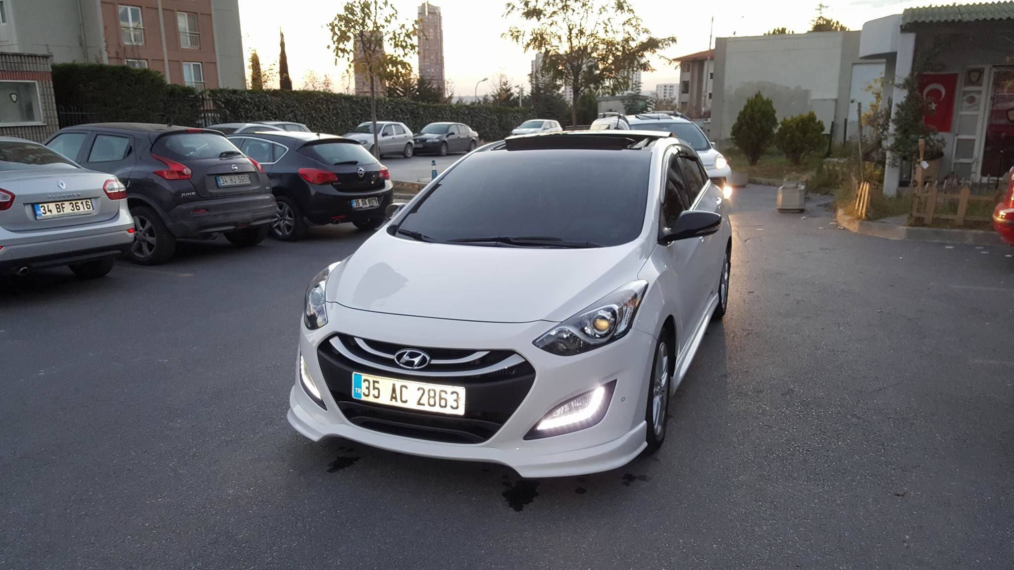 Hyundai İ30 Plastik Ön Tampon Eki Yeni Kasa