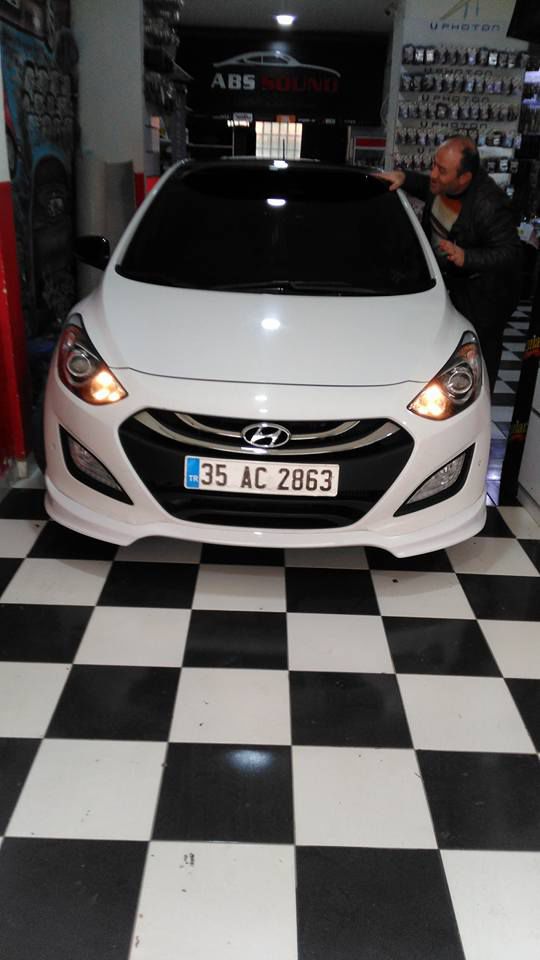 Hyundai İ30 Plastik Ön Tampon Eki Yeni Kasa