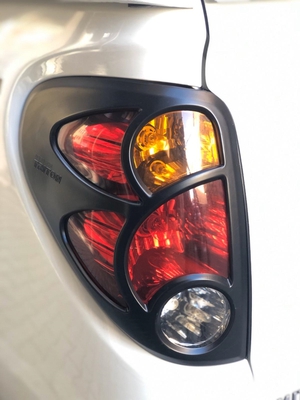 2008 -2014 MITSUBISHI L200 UYUMLU STOP CERCEVE KAPLAMA SIYAH