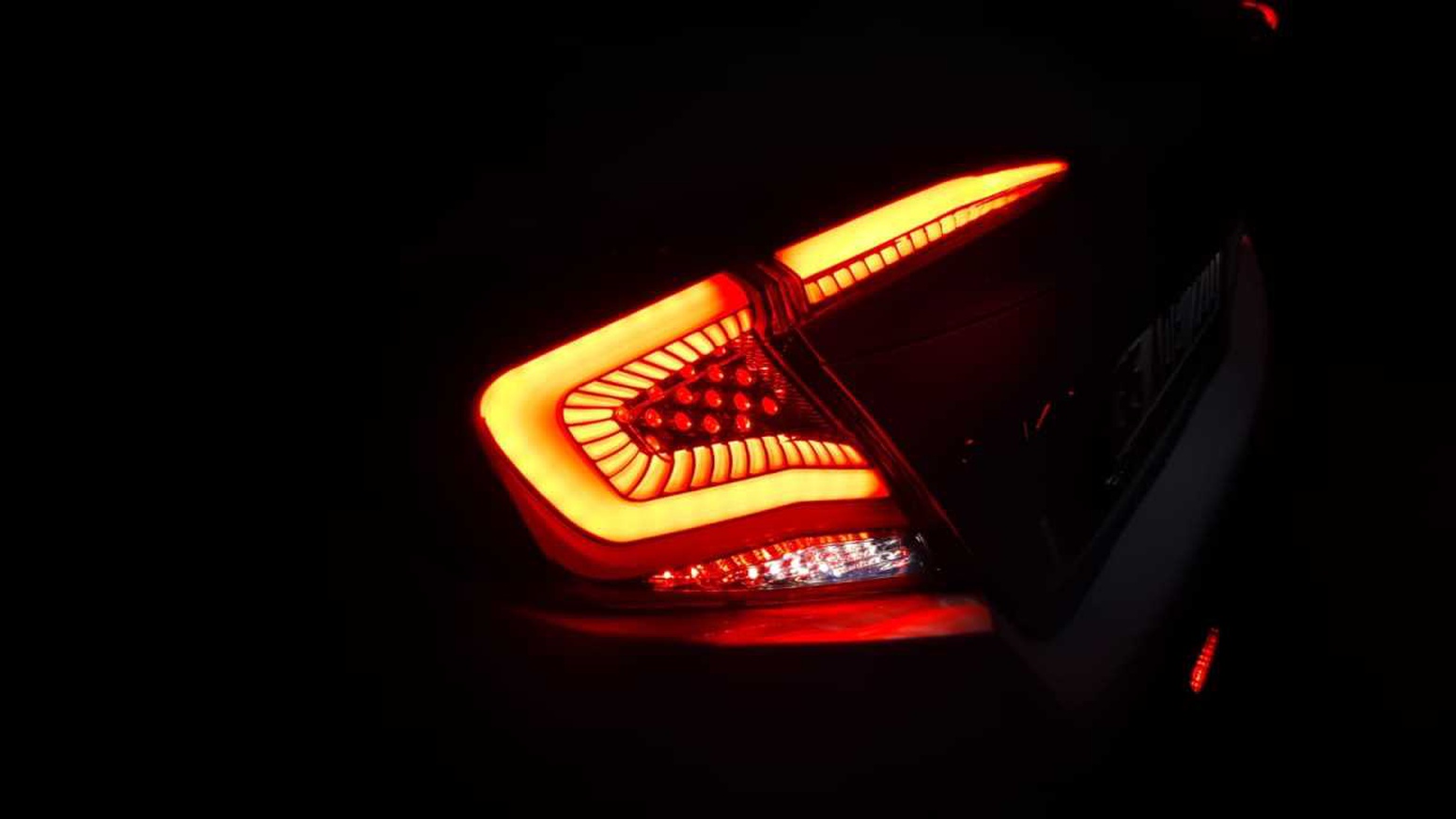 HONDA CIVIC FC5 2016-2020 OMURGA LED STOP TRANSPARAN