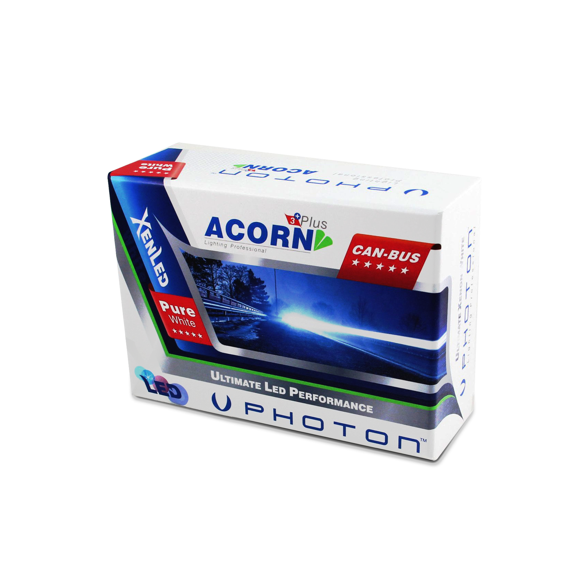 Photon Acorn H15  Photon ultimate Led Xenon Şimşek Etkili Beyaz Zenon H15