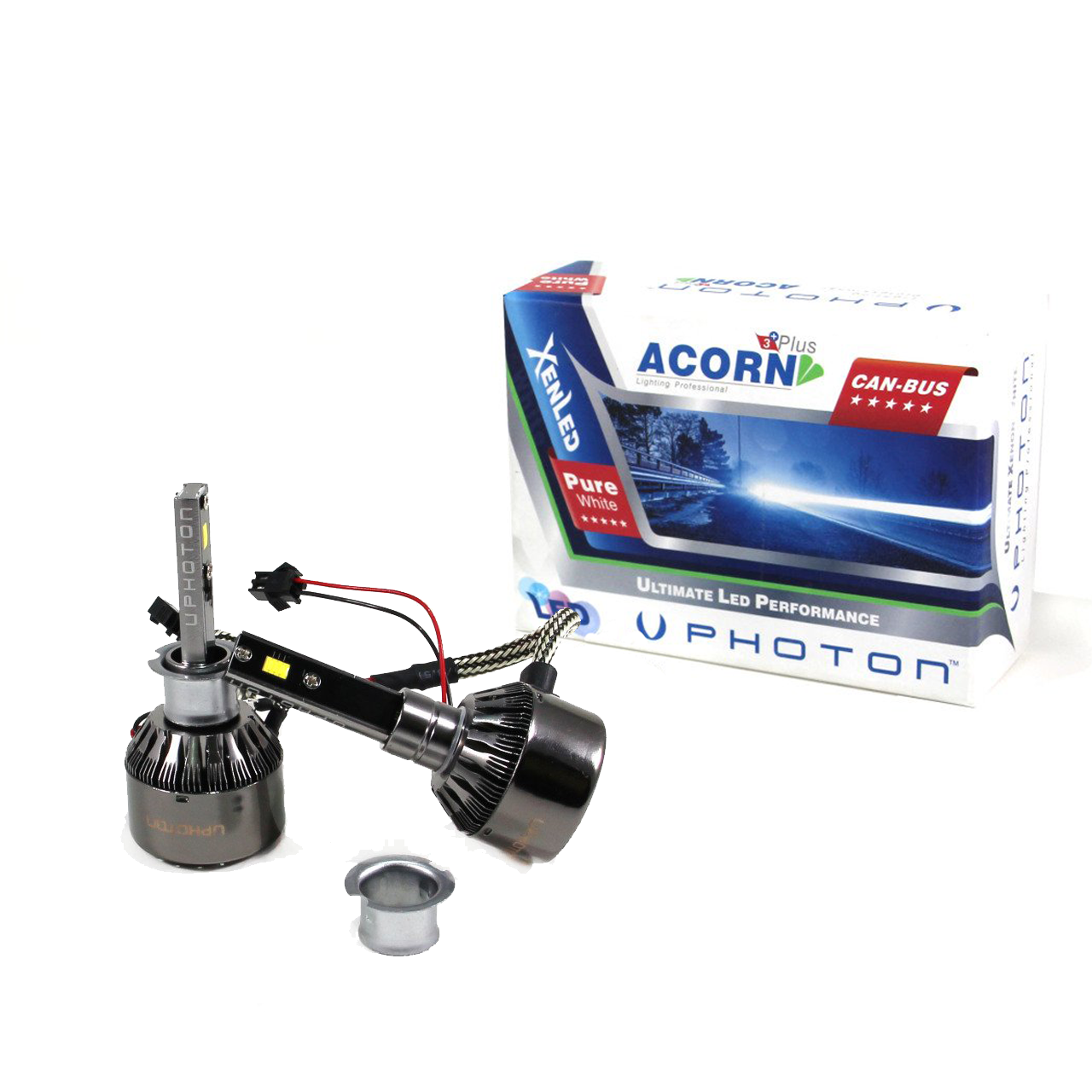 Photon Acorn H3  Photon Acorn Led Xenon Şimşek Etkili Beyaz Zenon H3