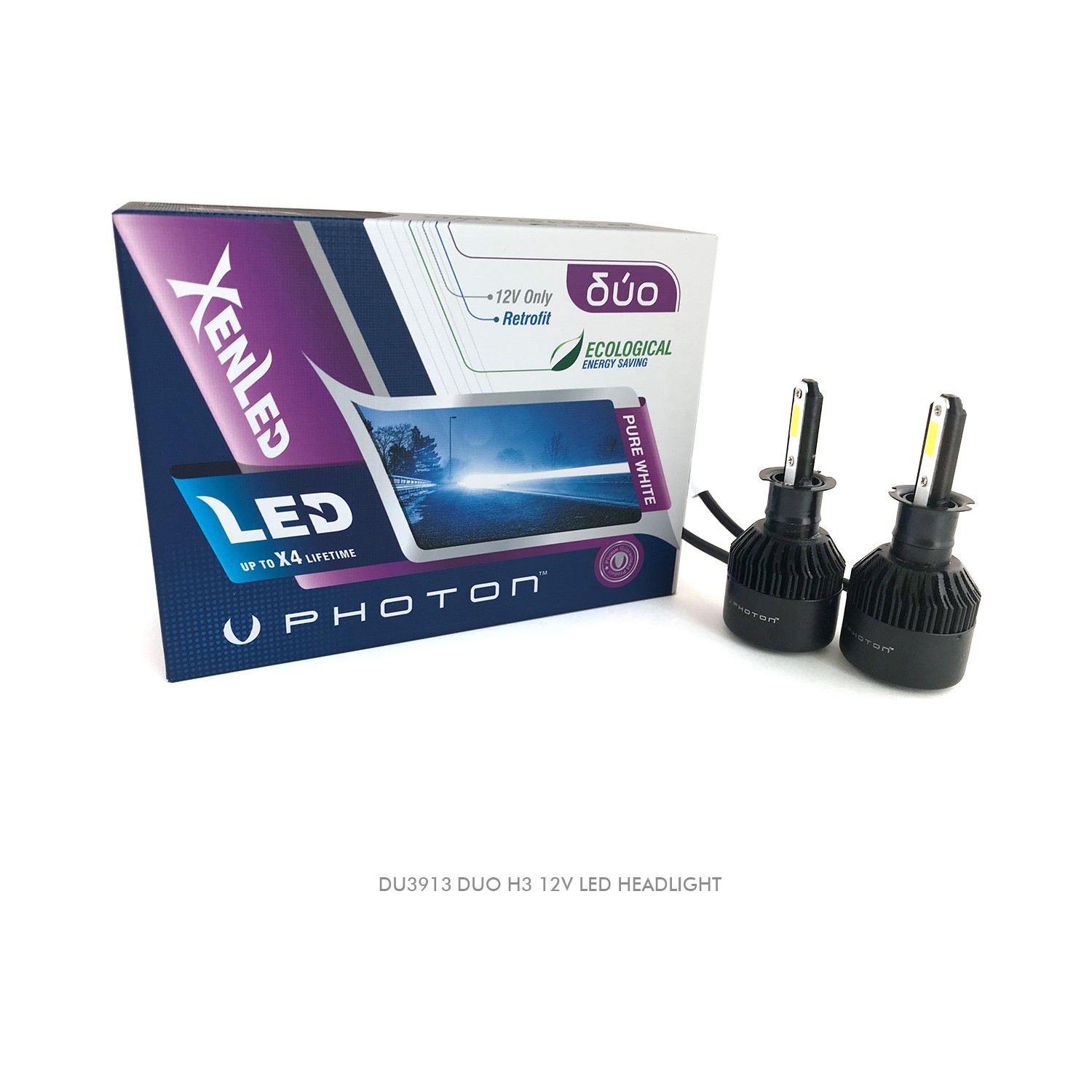 Photon H3 Photon Duo Led Xenon Şimşek Etkili Beyaz Zenon H3