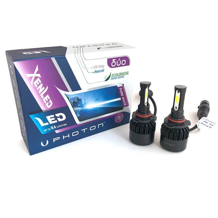 Photon Hb3 9005 Photon Duo Led Xenon Şimşek Etkili Beyaz Zenon 9006 Hb4