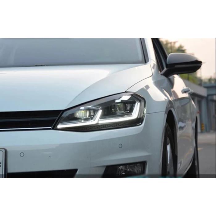 Volkswagen Golf 7 Uyumlu 7.5 Görünüm Krom J Far Takımı-Krom