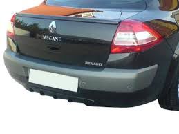 Renault Megane 2 Sedan Spoiler